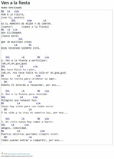 Pequé Pequé Dios Mío: Letra y Acordes - Encuentra aquí la canción ...